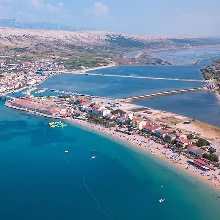 Seaside With A Swimming Pool Pag - 17752 Апартаменты *